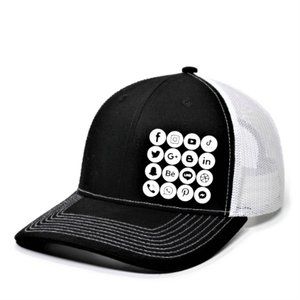 Social Media Junkie Modern Snapback Hat